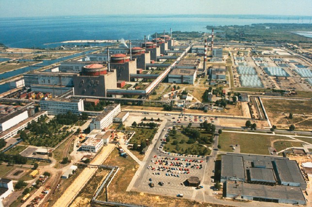 Запорізька АЕС потужністю 6000 МВт – найбільша атомна електростанція Європи 
