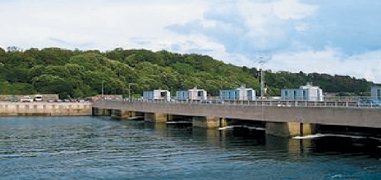 Перша у світі припливна електростанція «Ля Ранс», Франція