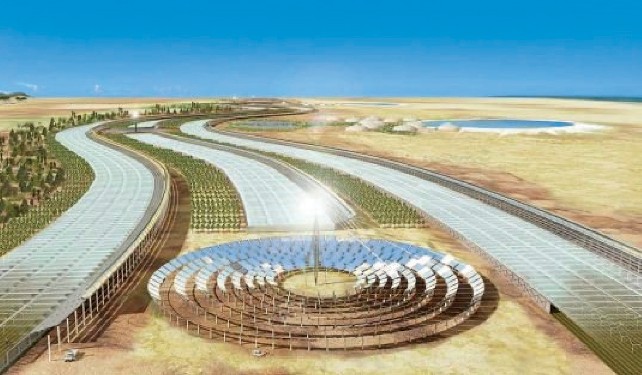 Проект сонячної електростанції в Сахарі
