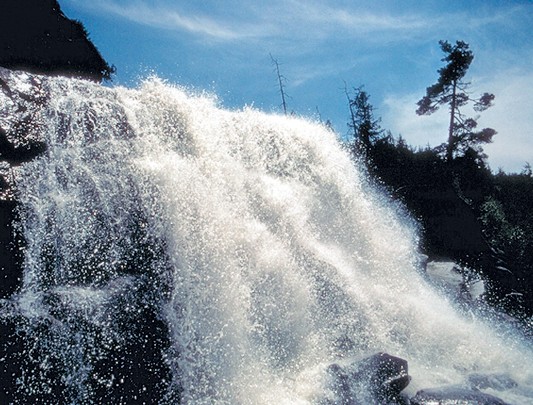 Рис. 3.1. Водопады олицетворяют в себе могущество энергии воды