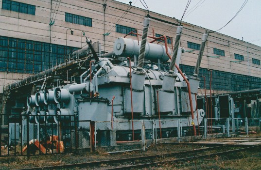 Силовой блок трансформатора Змиевской ТЭС