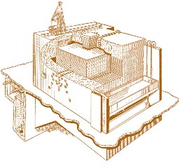 Рис. 2.25. Реактор Х в Ок-Ридже
